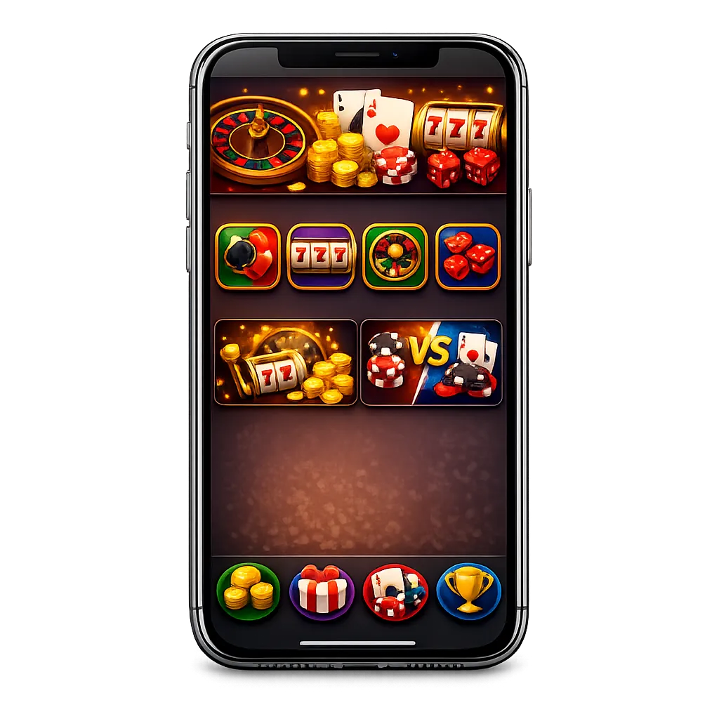 Illustrazione bonus senza deposito casinò vettore